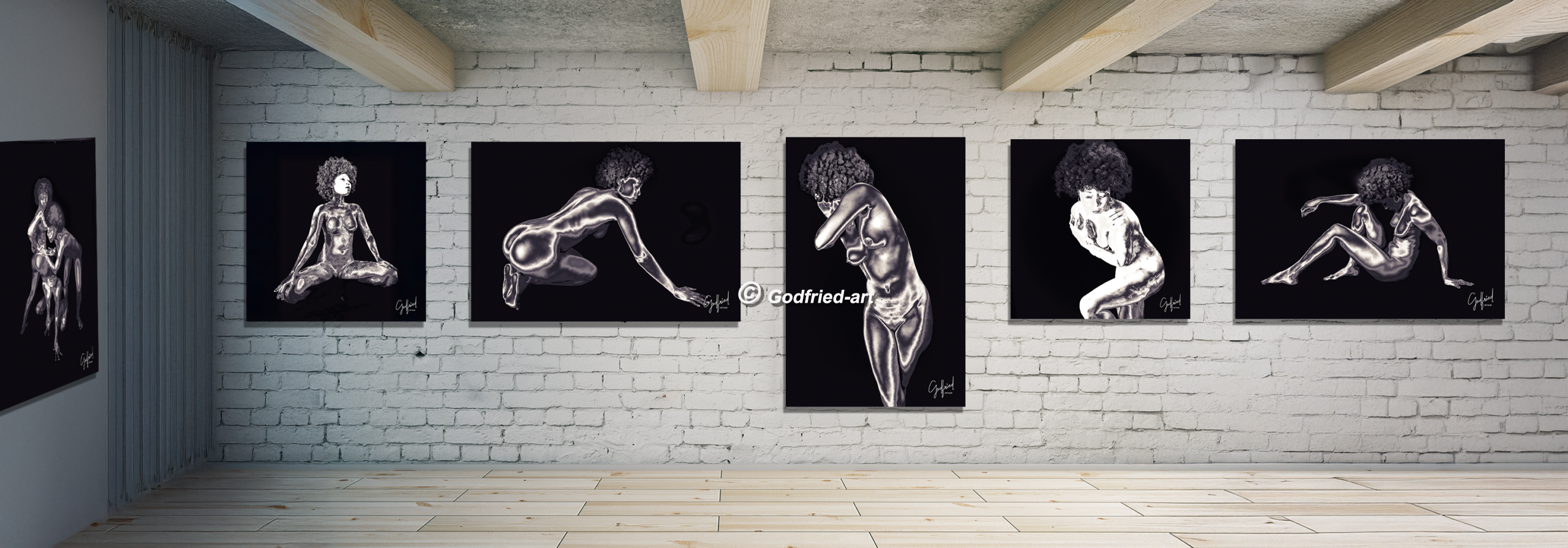 fotowand B&W Art 3